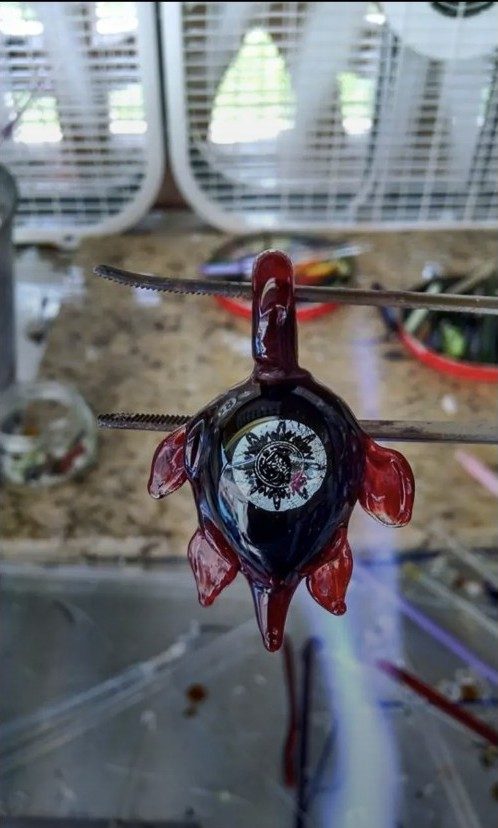 Borosilicate glass work selected for the On the Torch gallery by Jose Valdes