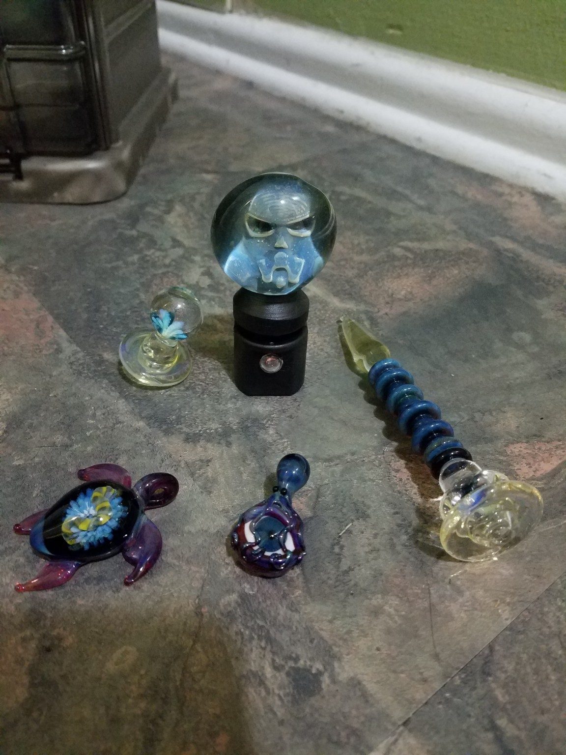 Borosilicate glass work by Jose Valdes