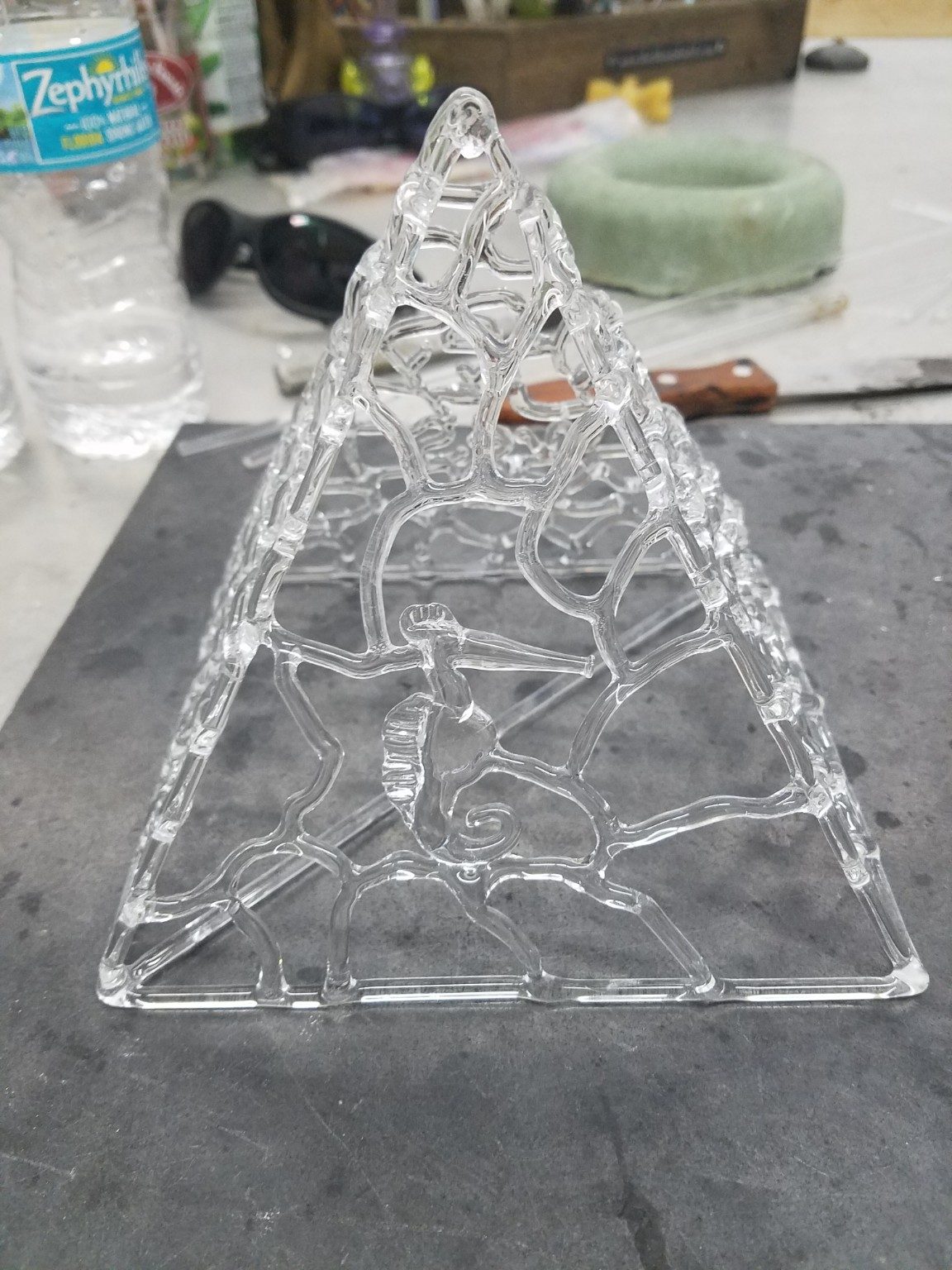 Borosilicate glass work by Jose Valdes