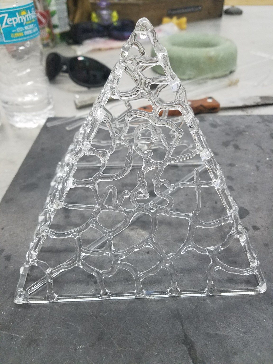 Borosilicate glass work by Jose Valdes