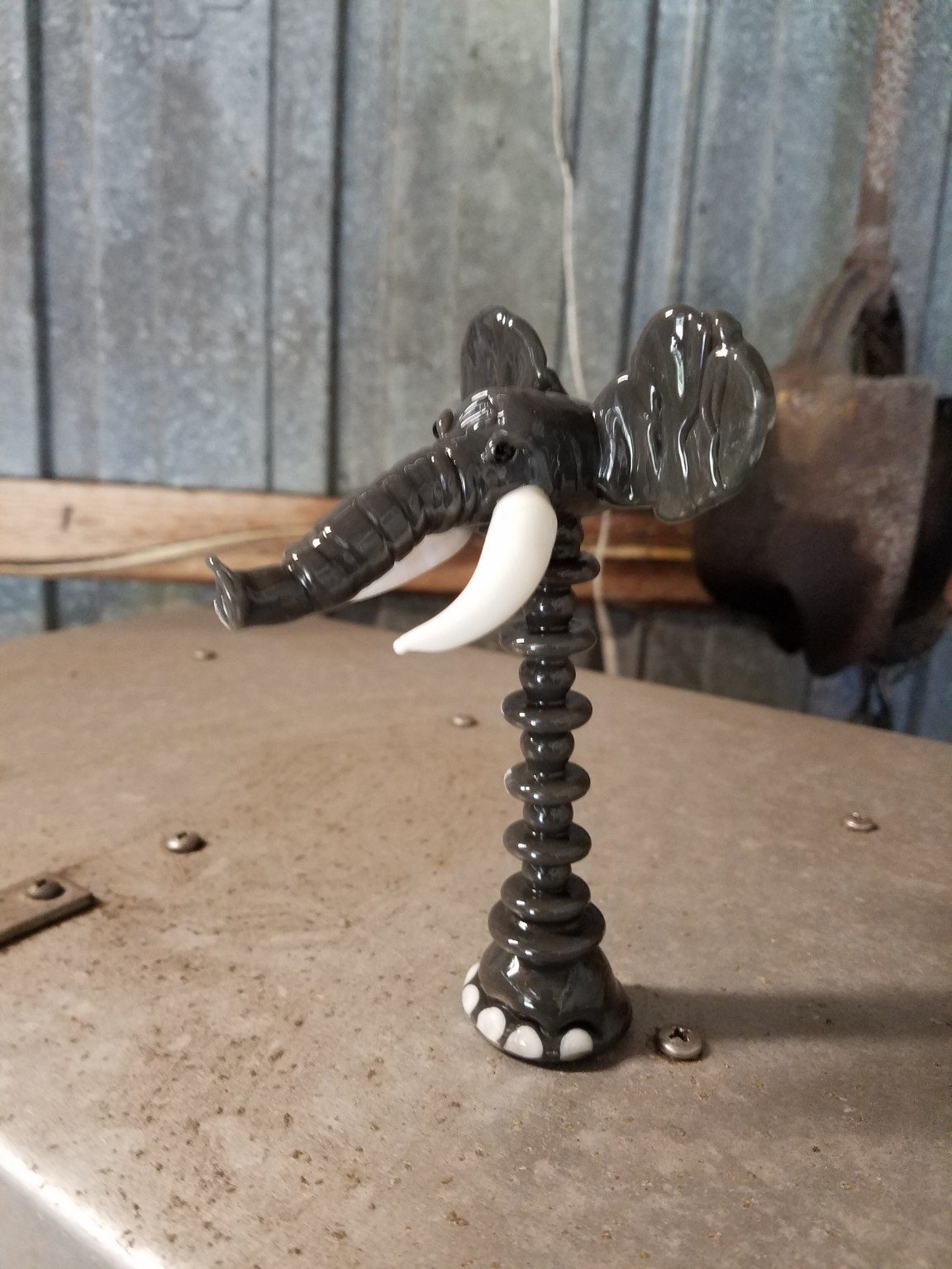 Borosilicate glass work by Jose Valdes