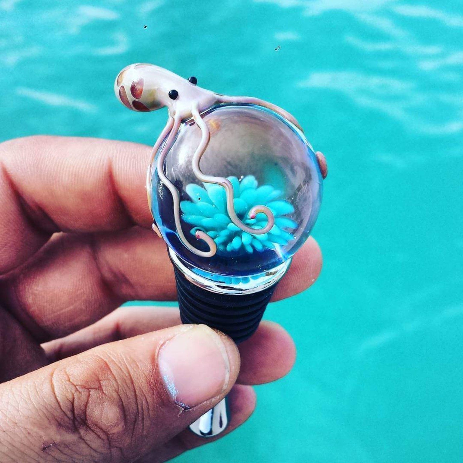 Earlier borosilicate glass work by Jose Valdes