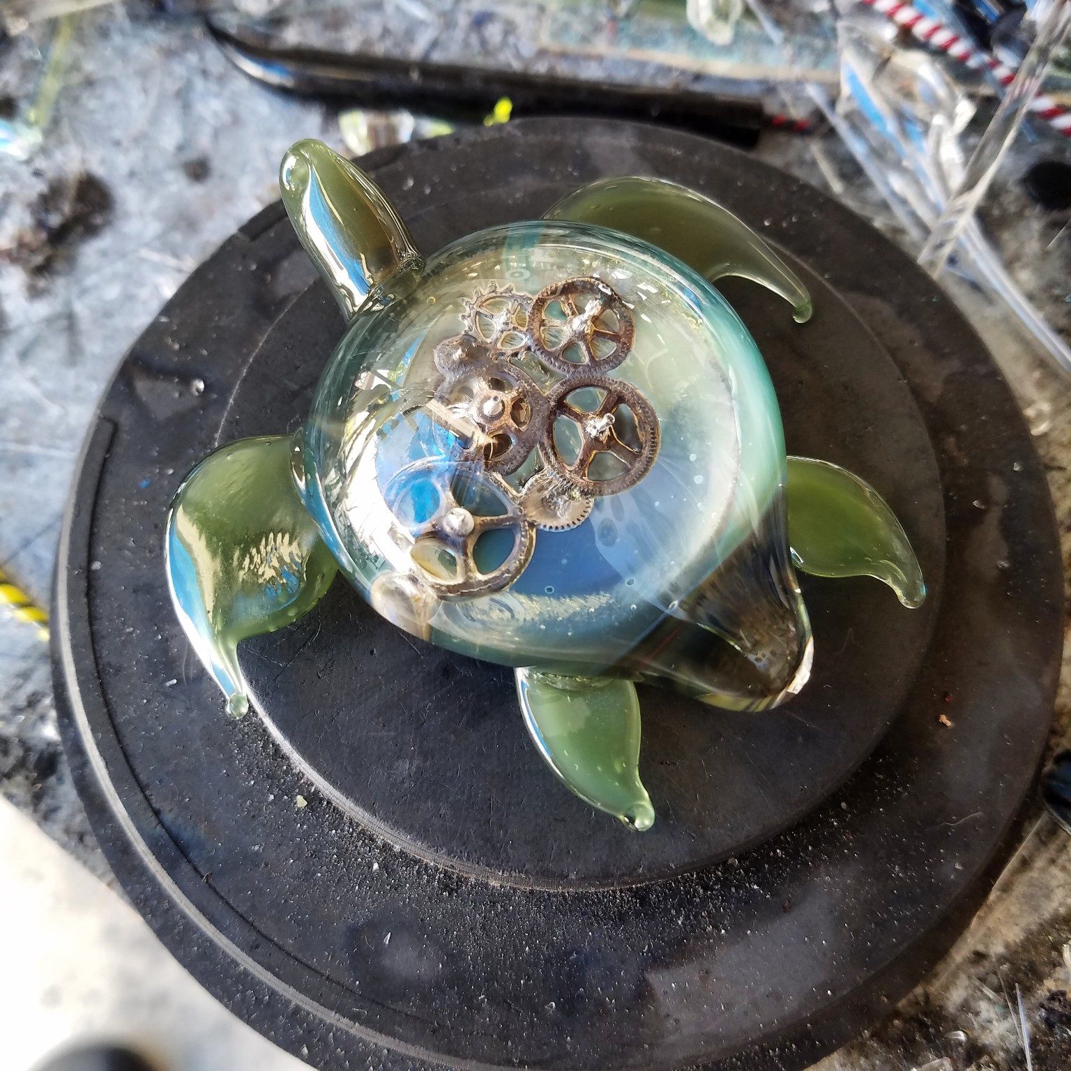 Earlier borosilicate glass work by Jose Valdes